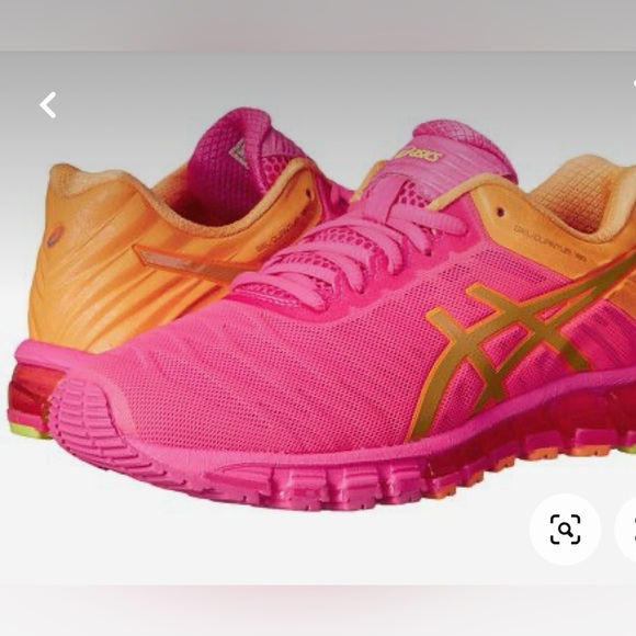 ASICS Gel Quantum 180 Hot Pink Orange Pop - Picture 2 of 8